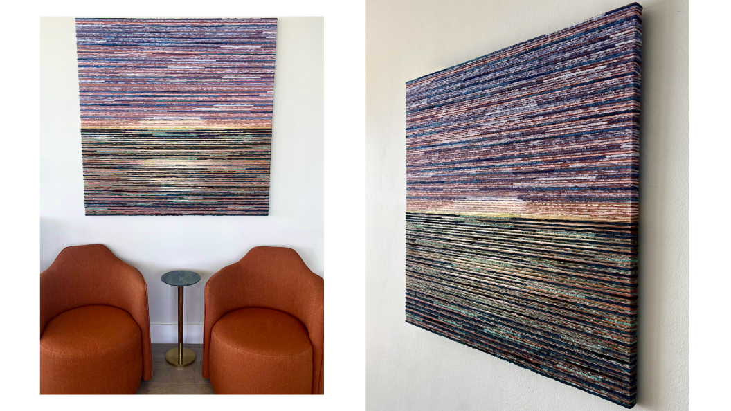 Kinetic string art by Alessandra Meskita — piece 98