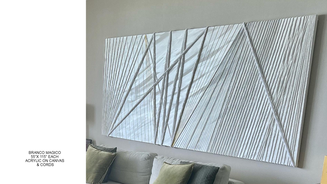 Kinetic string art by Alessandra Meskita — piece 99