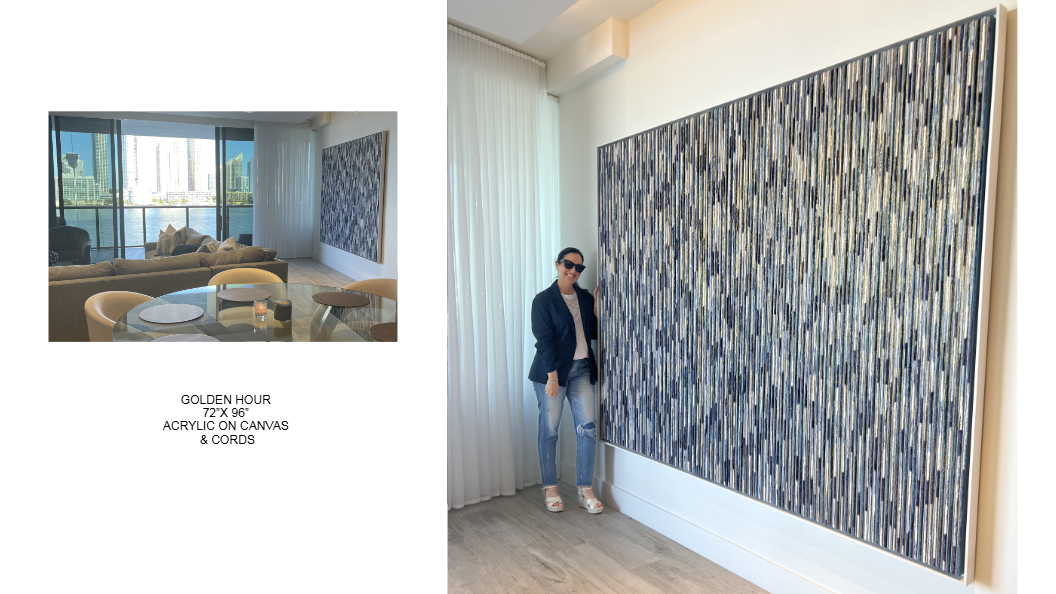 Kinetic string art by Alessandra Meskita — piece 107