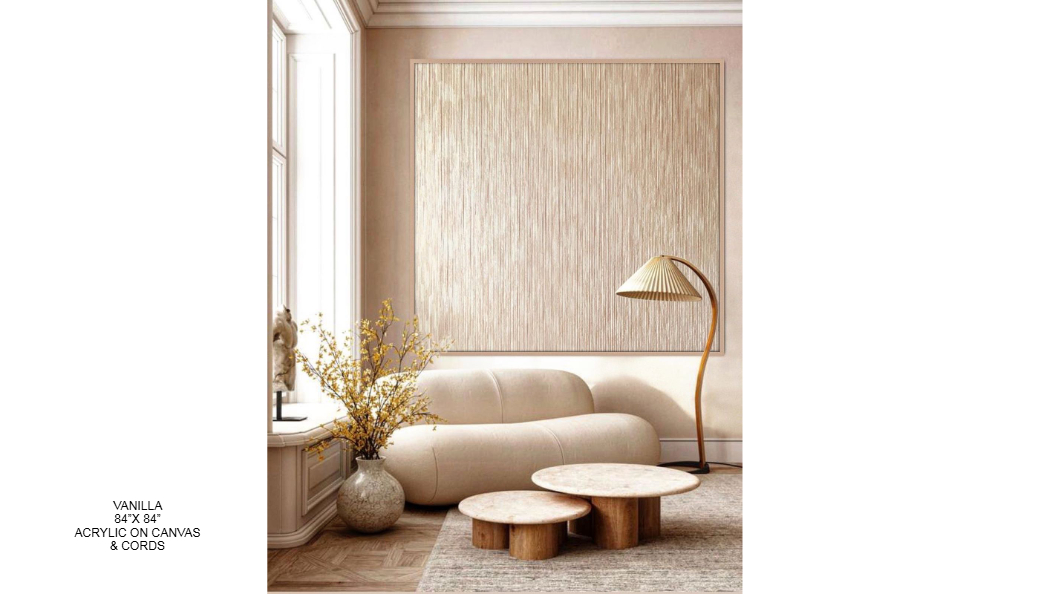 Kinetic string art by Alessandra Meskita — piece 24