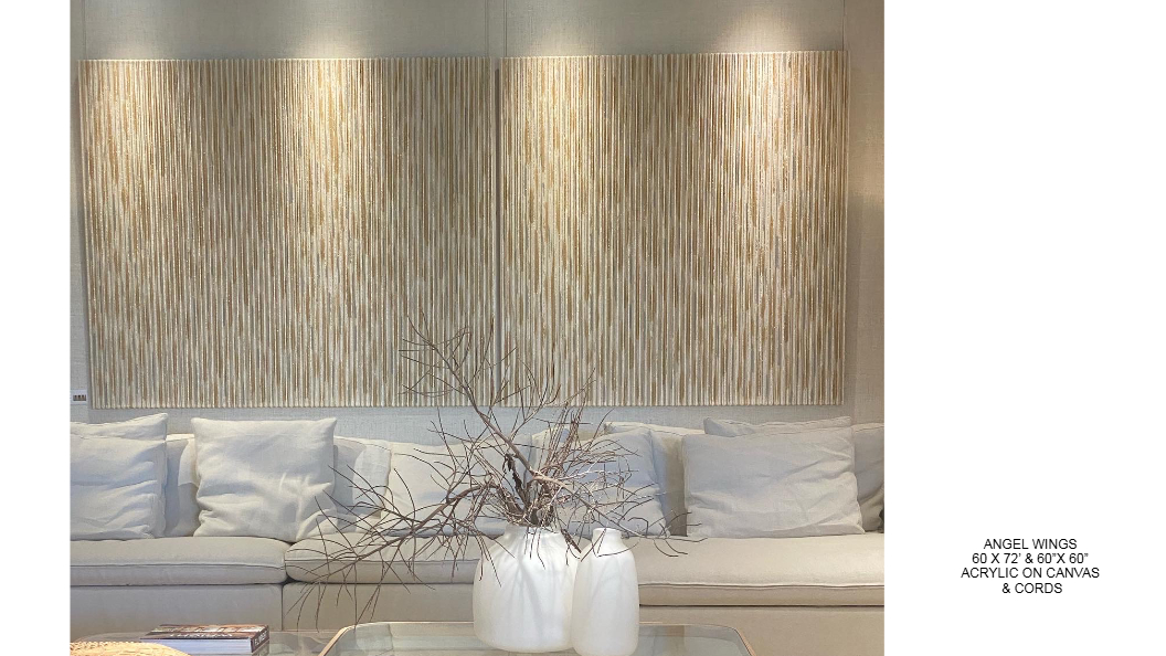 Kinetic string art by Alessandra Meskita — piece 27