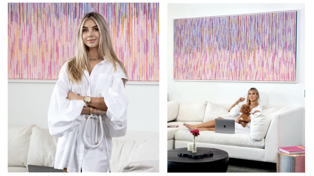 Kinetic string art by Alessandra Meskita — piece 31