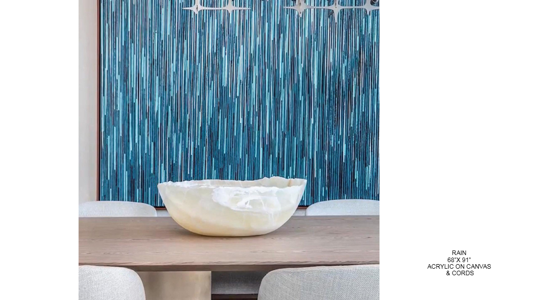 Kinetic string art by Alessandra Meskita — piece 36