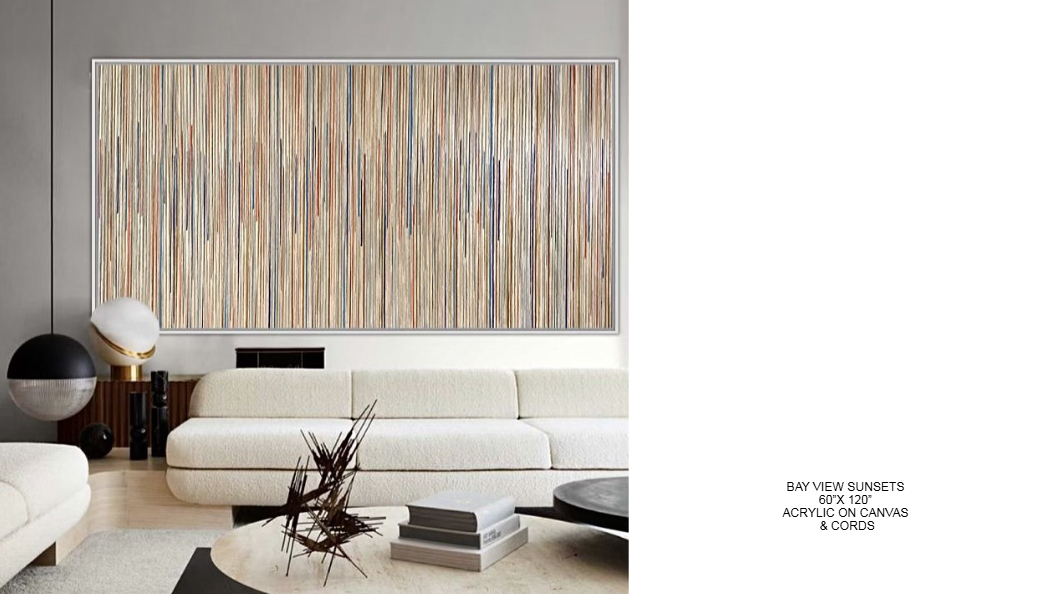 Kinetic string art by Alessandra Meskita — piece 48