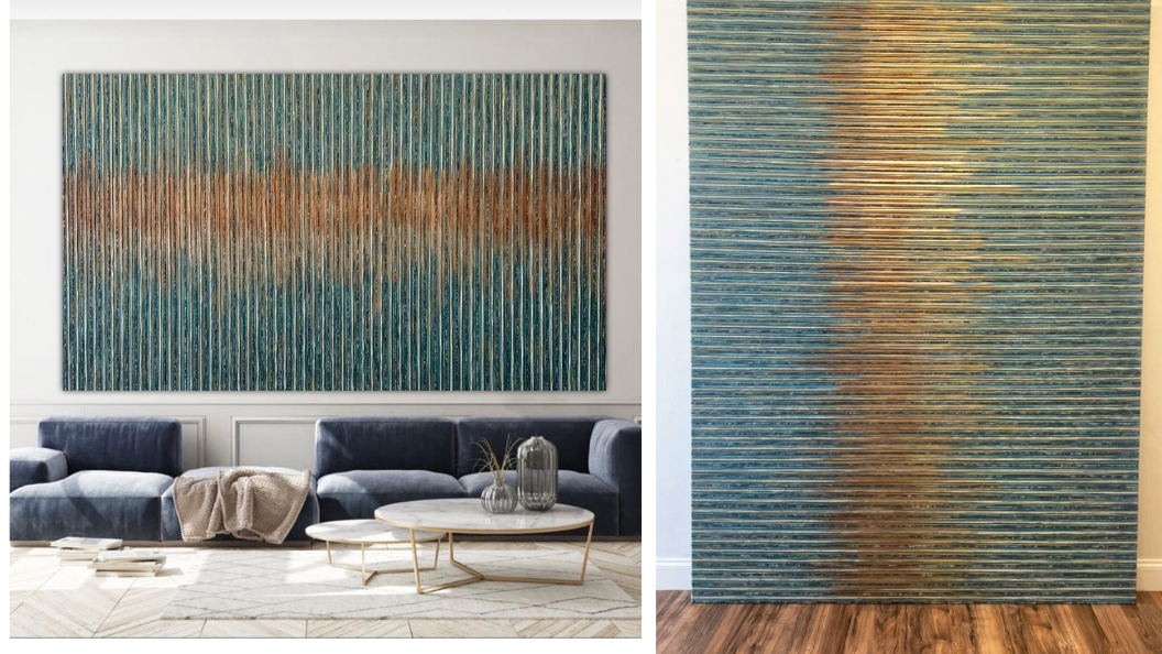 Kinetic string art by Alessandra Meskita — piece 88